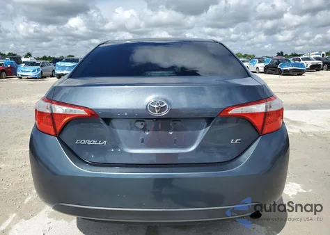 2015 Toyota Corolla L из США, поврежденный, VIN 2T1BURHE1FC339639